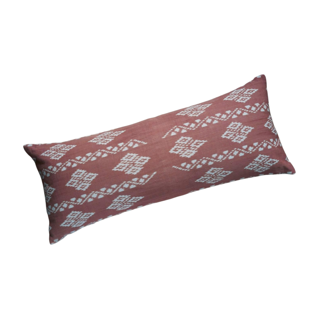 Rote Ikat Dusty Red Lumbar